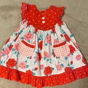 Eleanor Rose floral dress